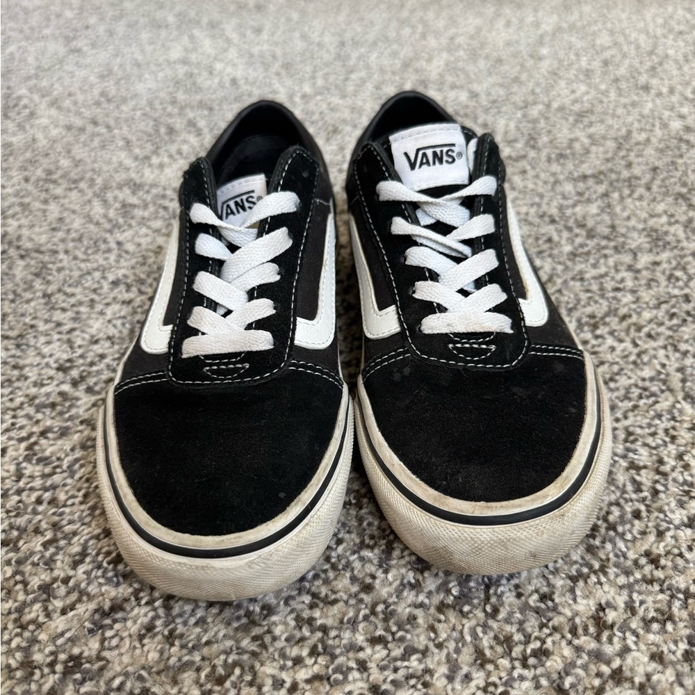 Vans Black and White Sneakers